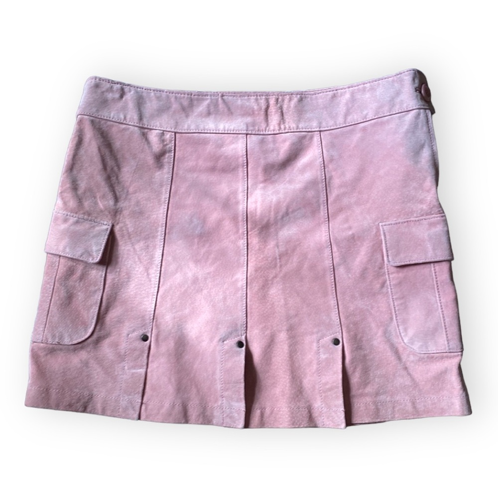 Wilson’s leather Maxima skirt size 4 Dusty Rose